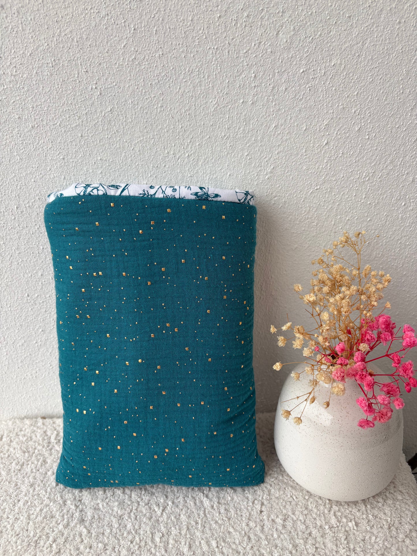 Grande housse livre bohème